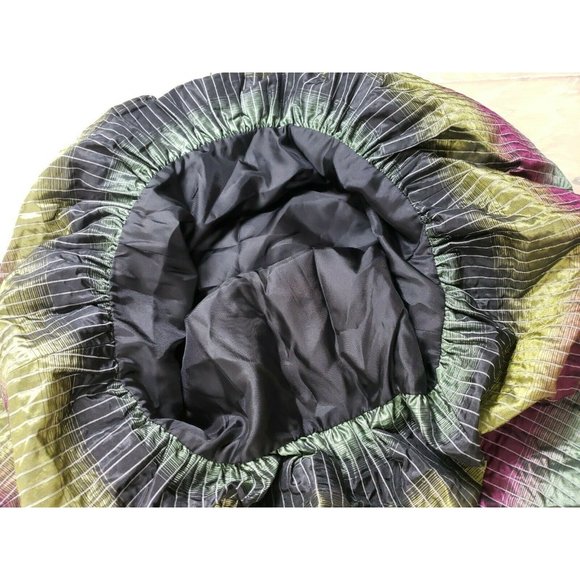 Vivienne Tam Dress 6 Multicolor Silk Cotton Blend Iridescent Shimmer - Picture 5 of 10